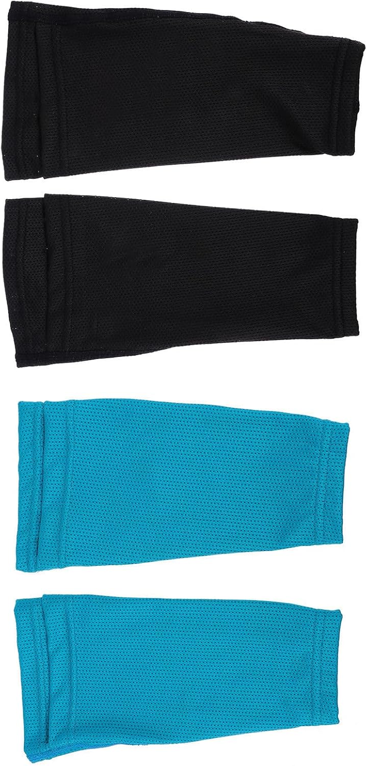 LIFKOME Unisex Leg Protector Sleeve 2 Pairs Nylon for Football Sports