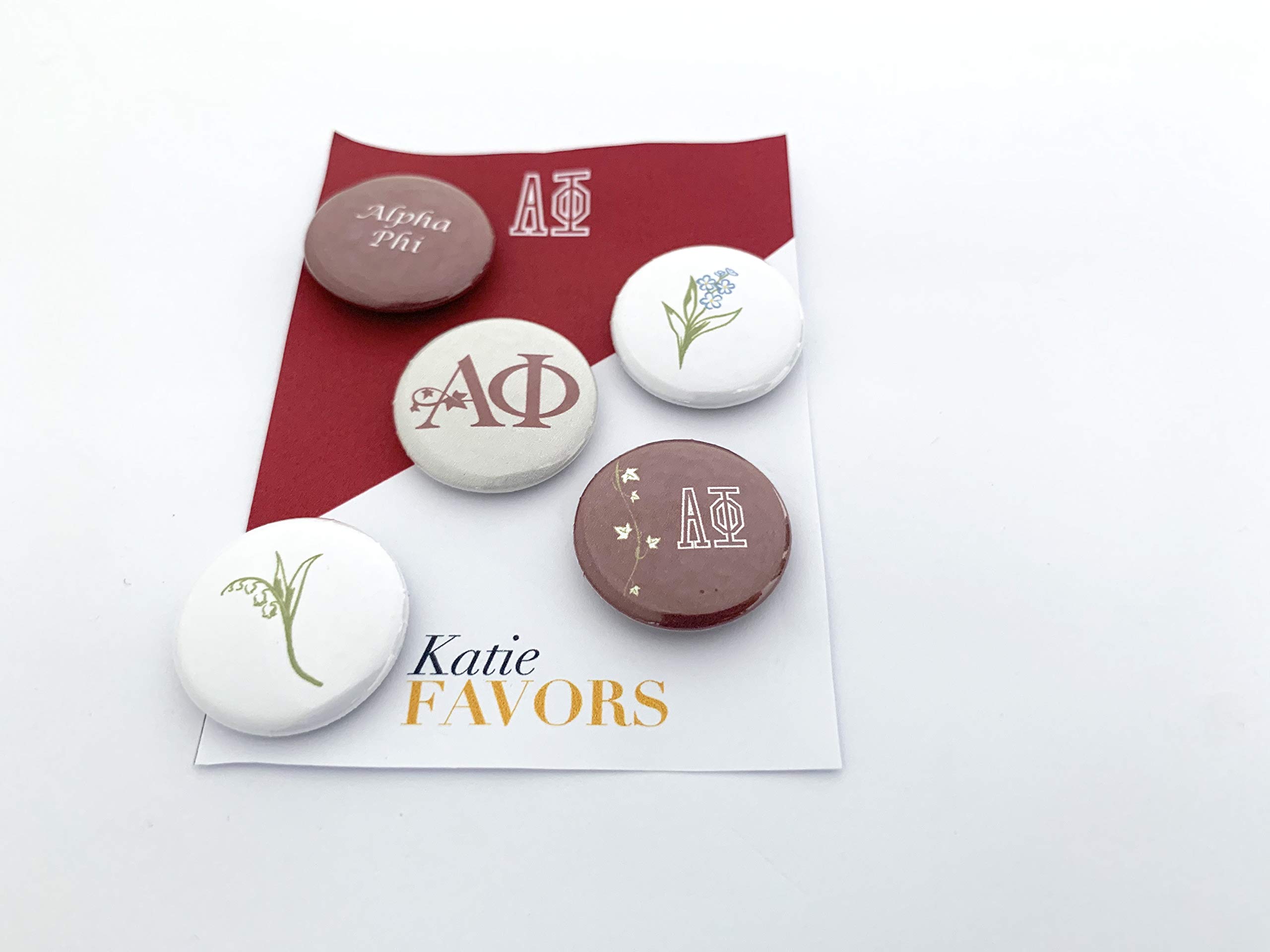 Katie FavorsAlpha Phi 5 Mini-Pin Set