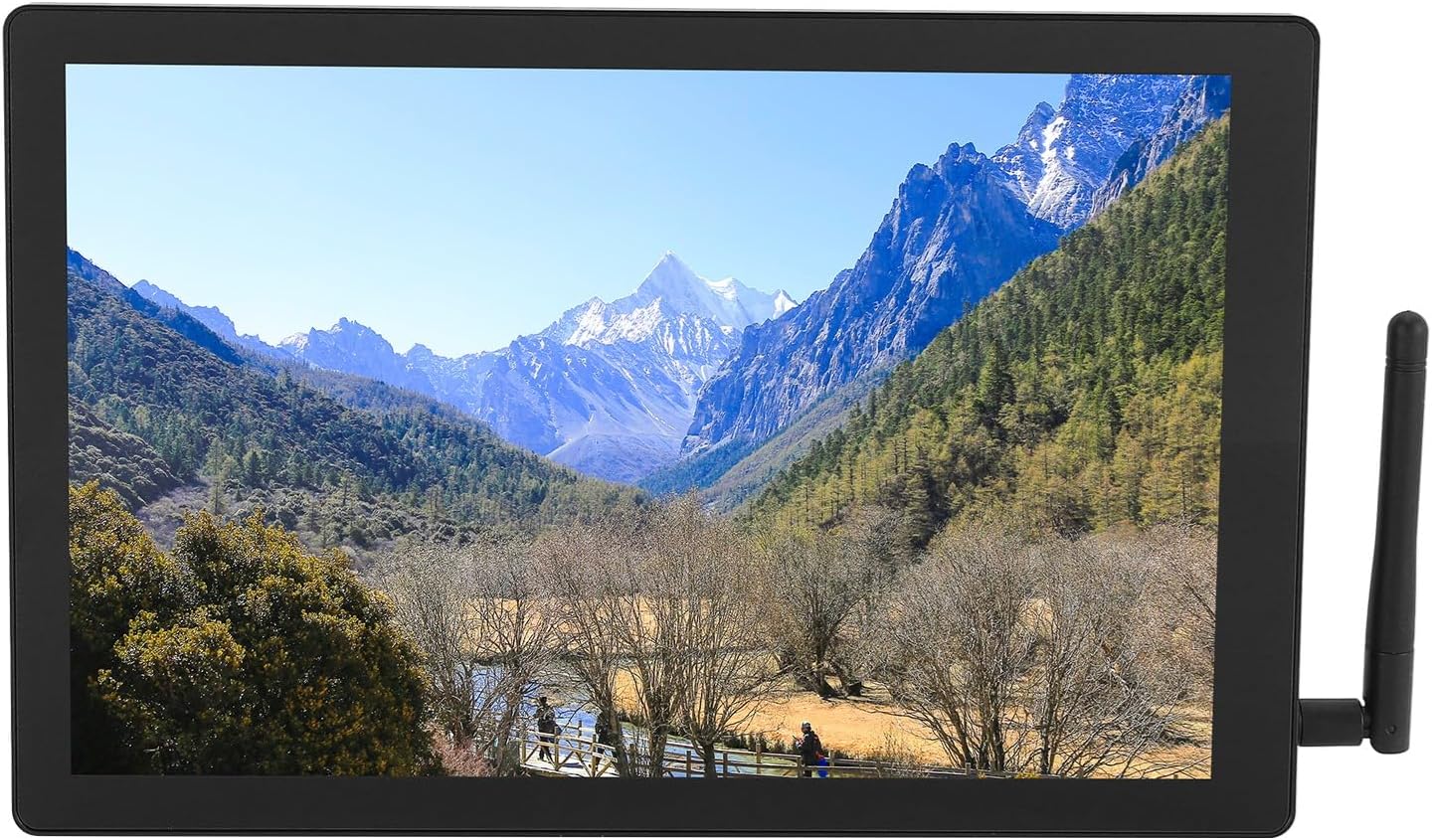 Yunseity 10.1 Inch Capacitive, 16GB 1280 * 800 Embedded Multi Touch Industrial Monitor & Backlight Wall Mount Touchscreen Display for Android (US Plug)