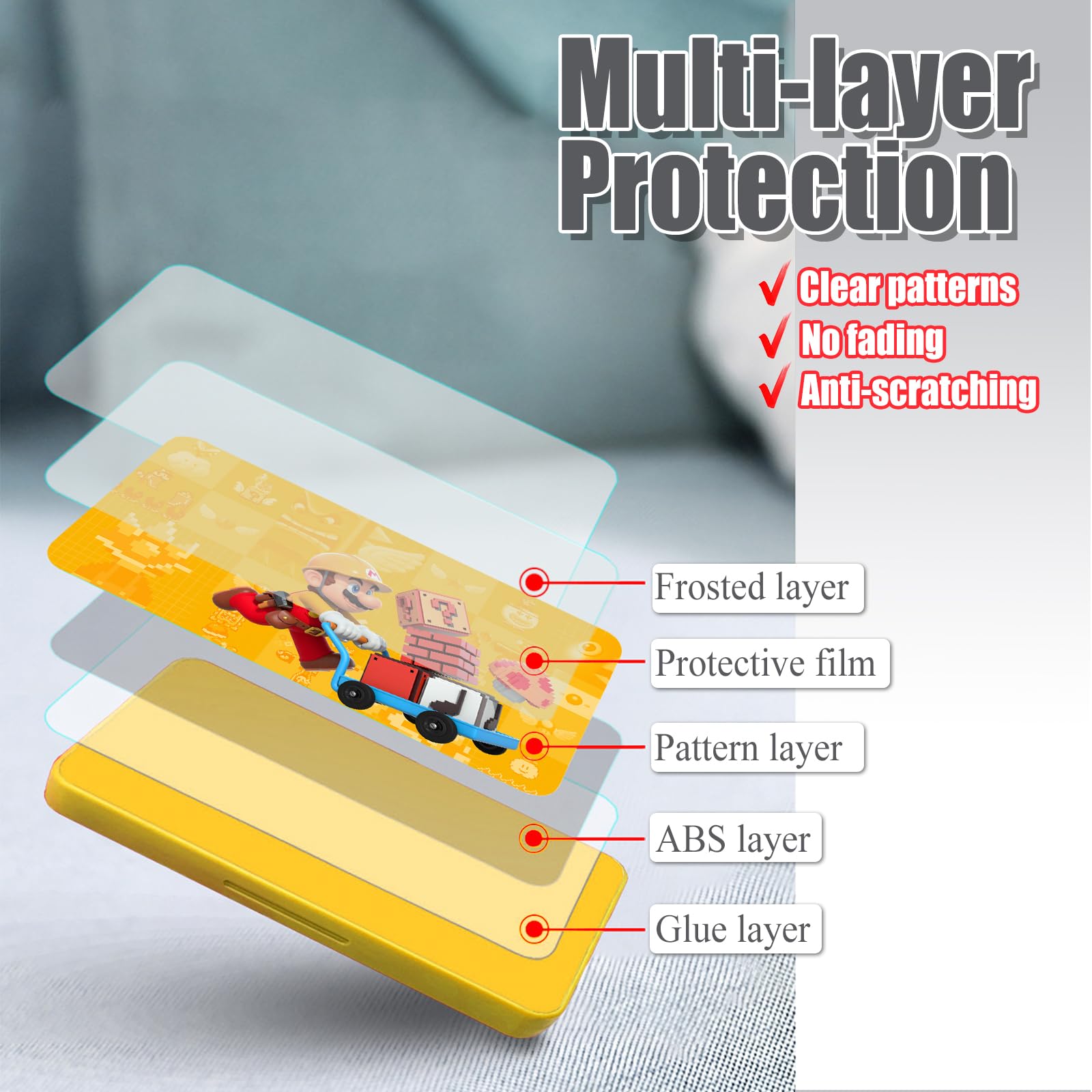 Switch Card Holder, Funda Juegos Switch, Caja Tarjetas de Juego, con 24 Ranuras para Almacenamiento de Tarjetas de Juego y 24 Ranuras para Tarjetas SD, Forro de Silicona Suave (M-O)
