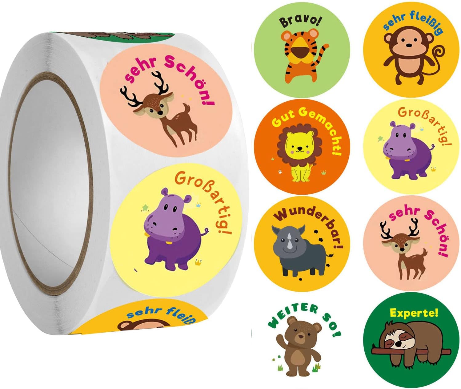 100 Stück Lächeln Gesicht Sticker - Süße Smiley Aufkleber Wasserdicht Für Laptop & Trinkflasche