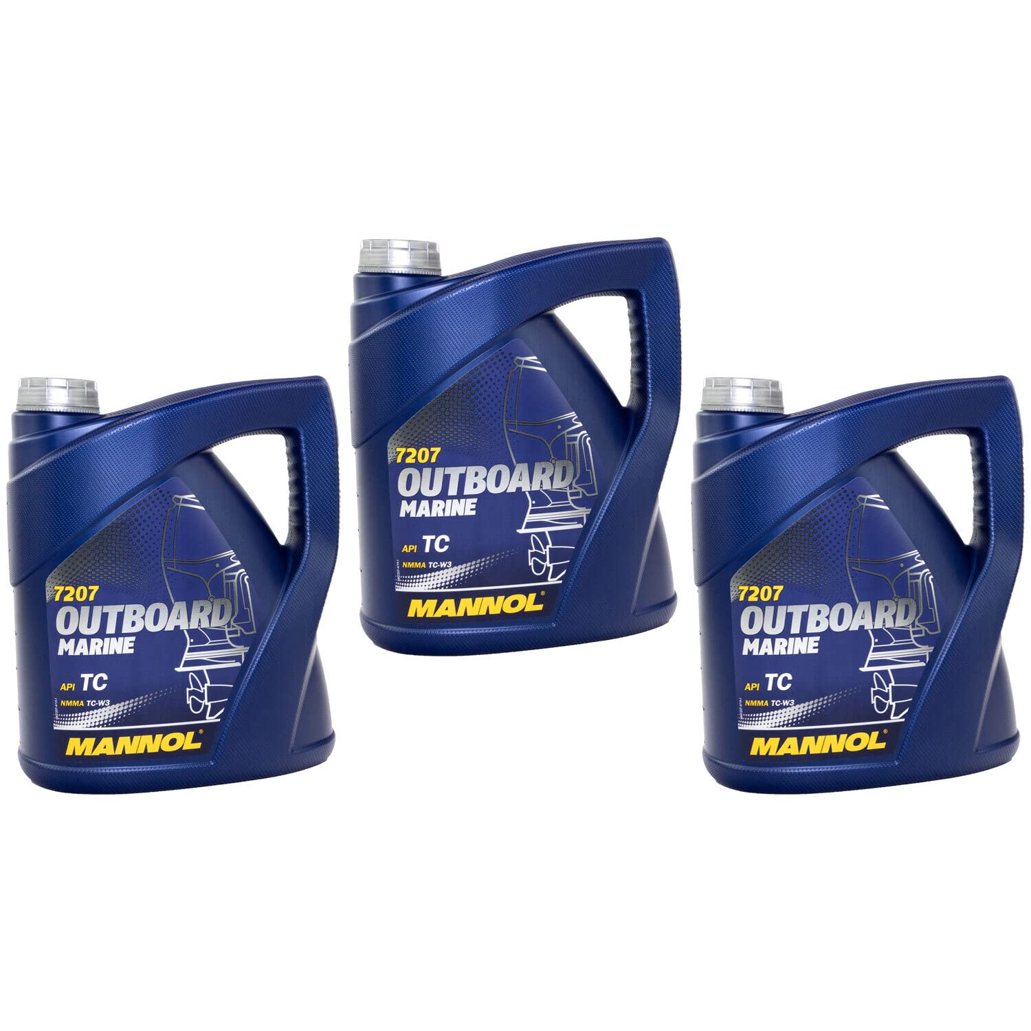 Motoröl Motor Öl Outboard Marine MANNOL API TC 3 X 4 Liter