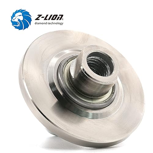 Miniatura 10 de B25 1 "diamante mano perfil rueda router bit medio perfiler rueda para granito concreto mármol borde con 58 "-11 rosca