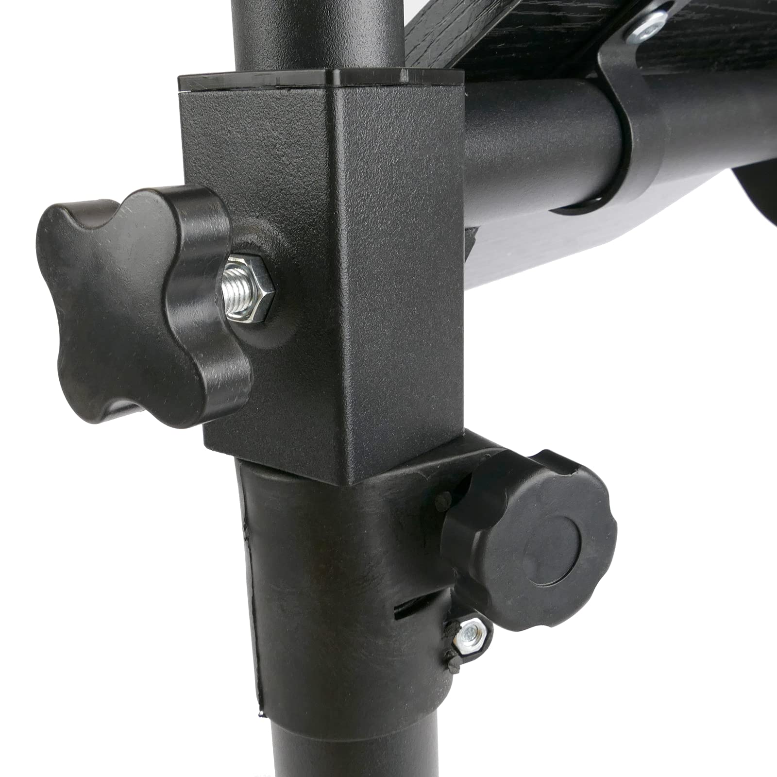 BeMatik - Carrito para proyector y ordenador portátil. Soporte negro para notebook con ruedas