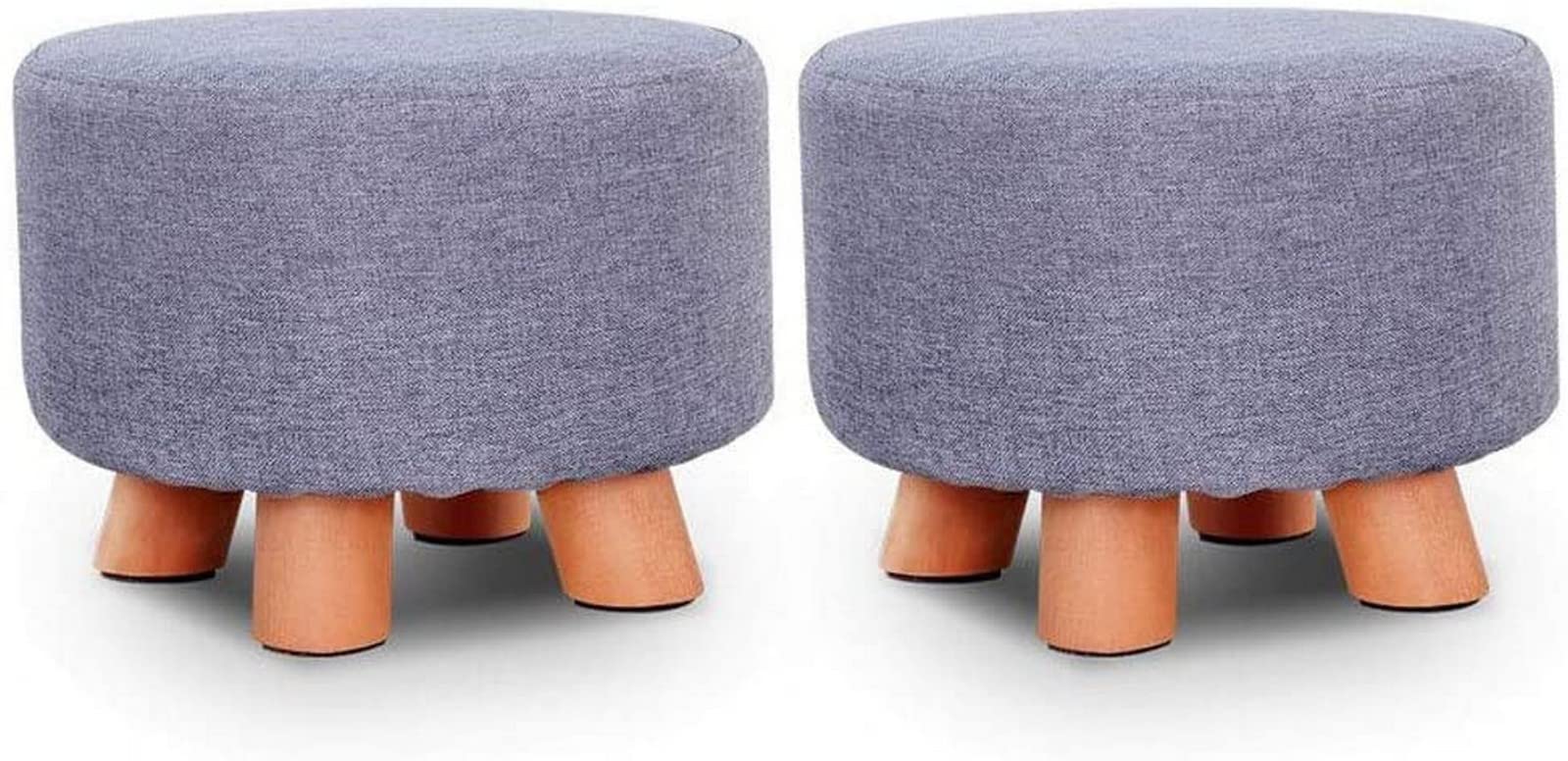 Repose-Pieds Petit Banc en Tissu Contre la Fatigue Posturale