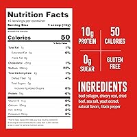 Vista 78 de LonoLife - Sobres individuales de caldo de hueso de ternera al curry tailandés: 0.35 onzas de proteína, apto para dieta Keto, 24 porciones