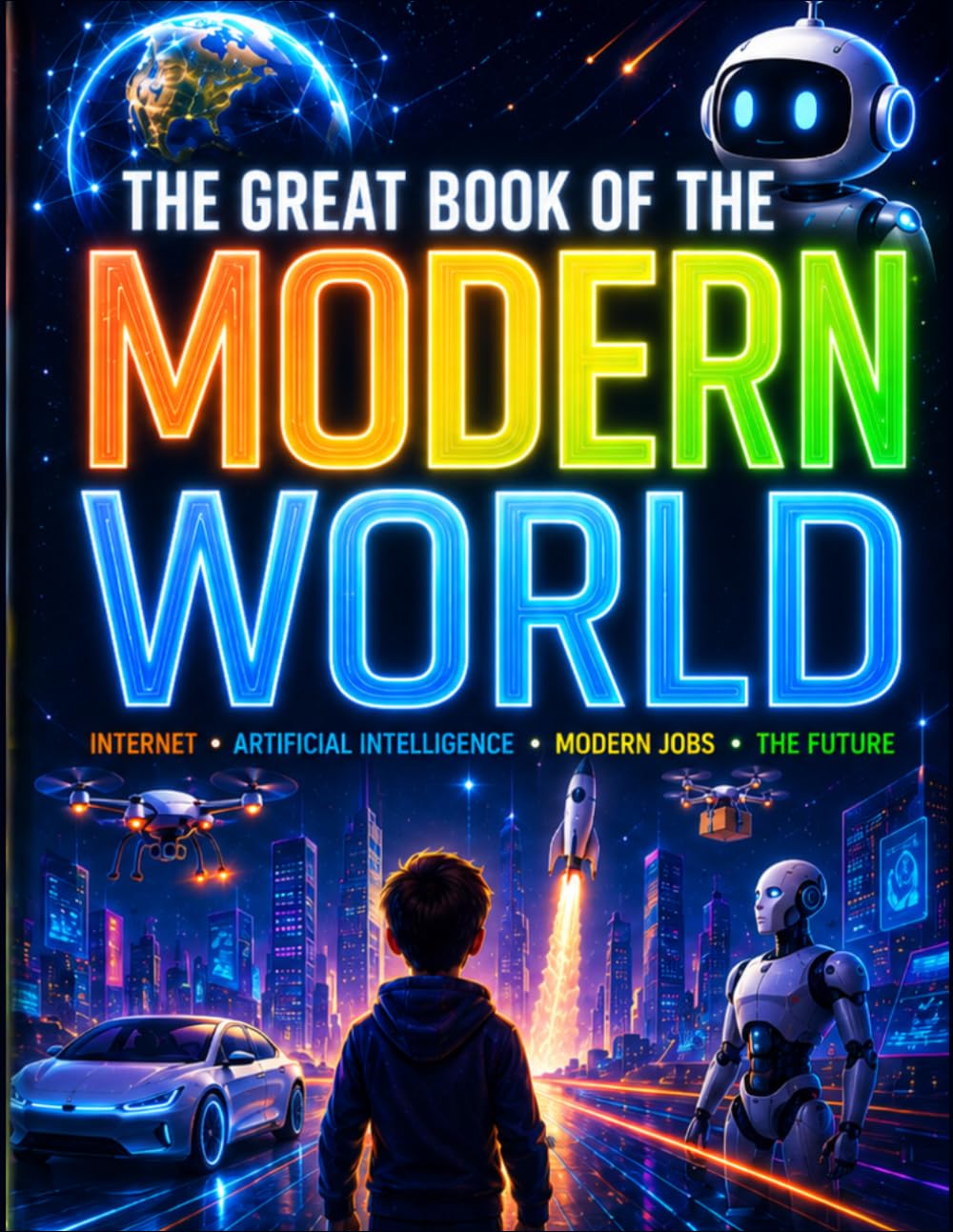The great book of the Modern World: Internet, Artificial Intelligence, Modern Jobs and Future