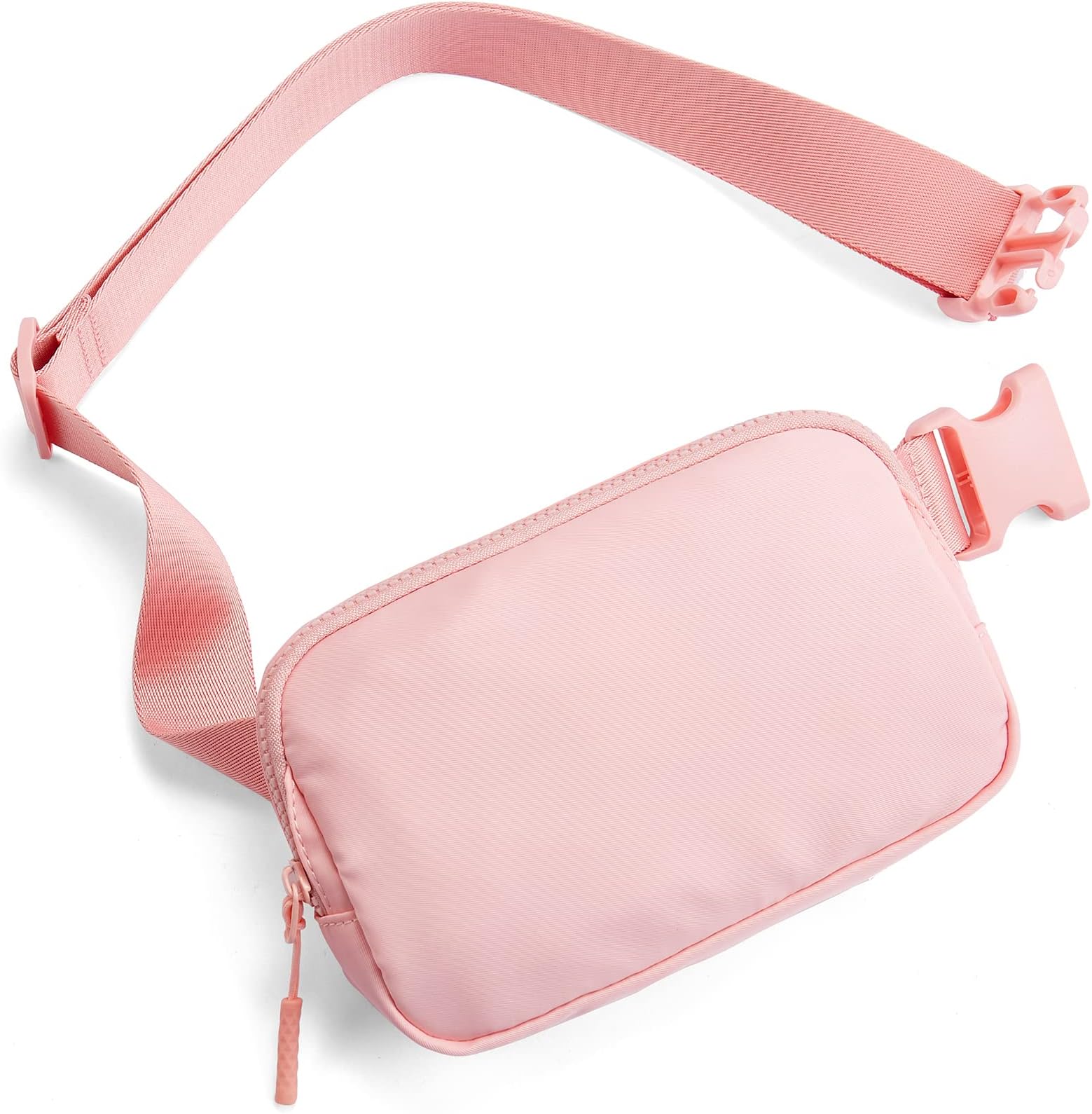 Belt Bag for Women Men Fashionable Crossbody Fanny Pack for Women Waist Bag with Adjustable Strap Pink