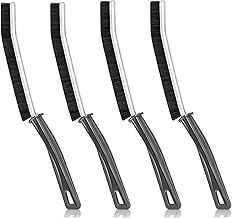4 PCS Hard-Bristled Crevice Cleaning Brush Hand-held Crevice Cleaning Tool,Gap Cleaning Brush,Crevice Cleaning Tool,Small Crevice Cleaning Brush for Kitchen Bathroom Tiles Window Track Cleaning Brush