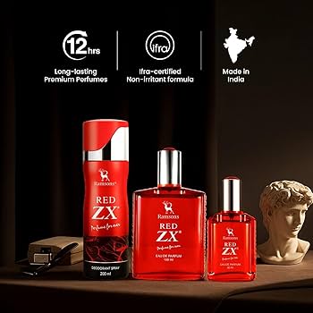 Ramsons Red Zx Unisex Eau De Parfum 30ml | Long-Lasting Citrus