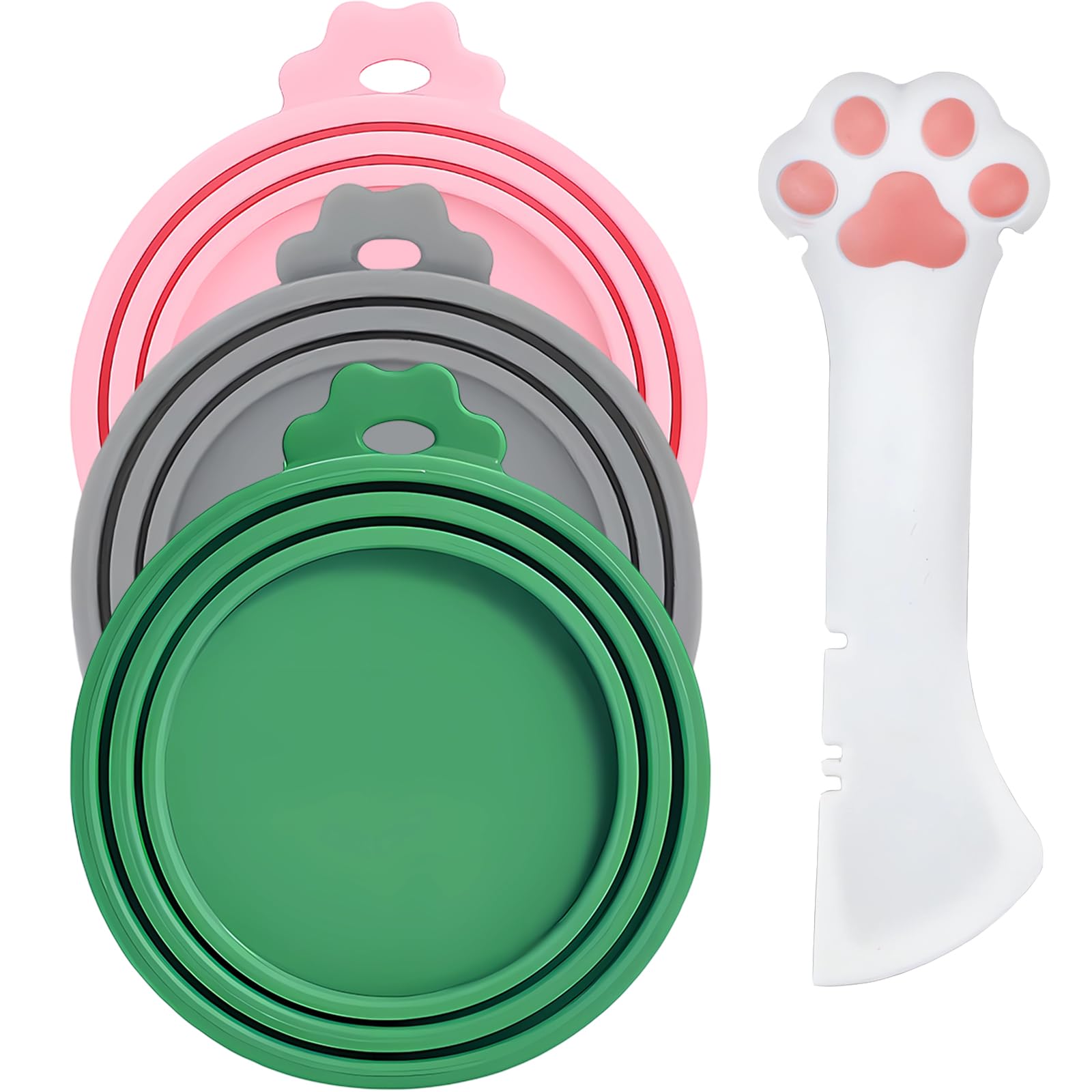 Fundas para latas de comida para perros y gatos para conservar el alimento fresco