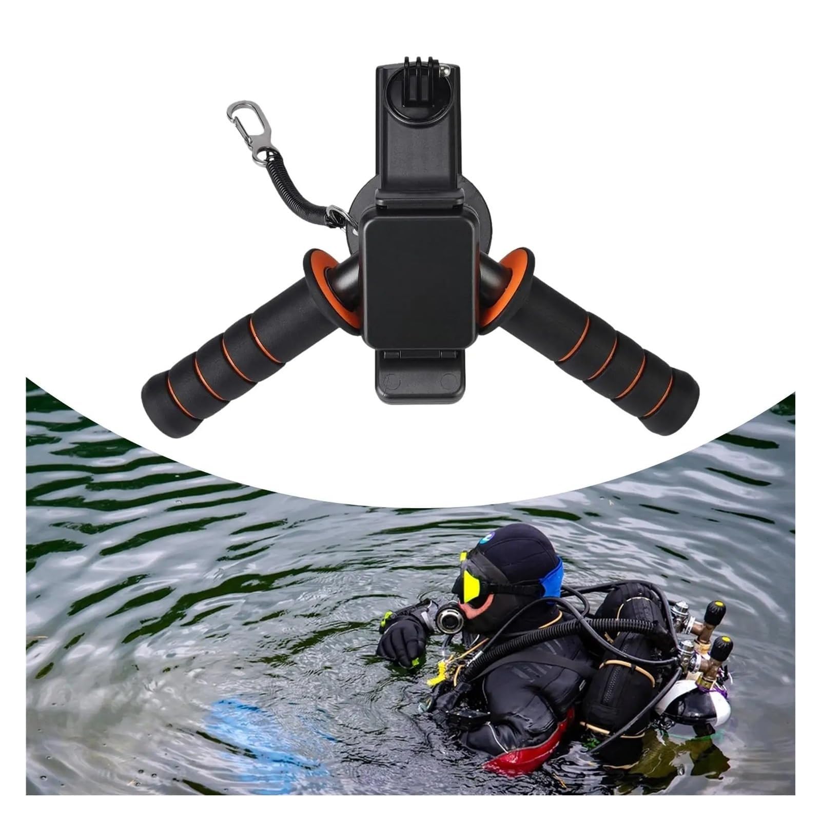 Scooter Submarino, Propulsor De Buceo con Mango Patinete, Subacuático, para Natación En Piscina