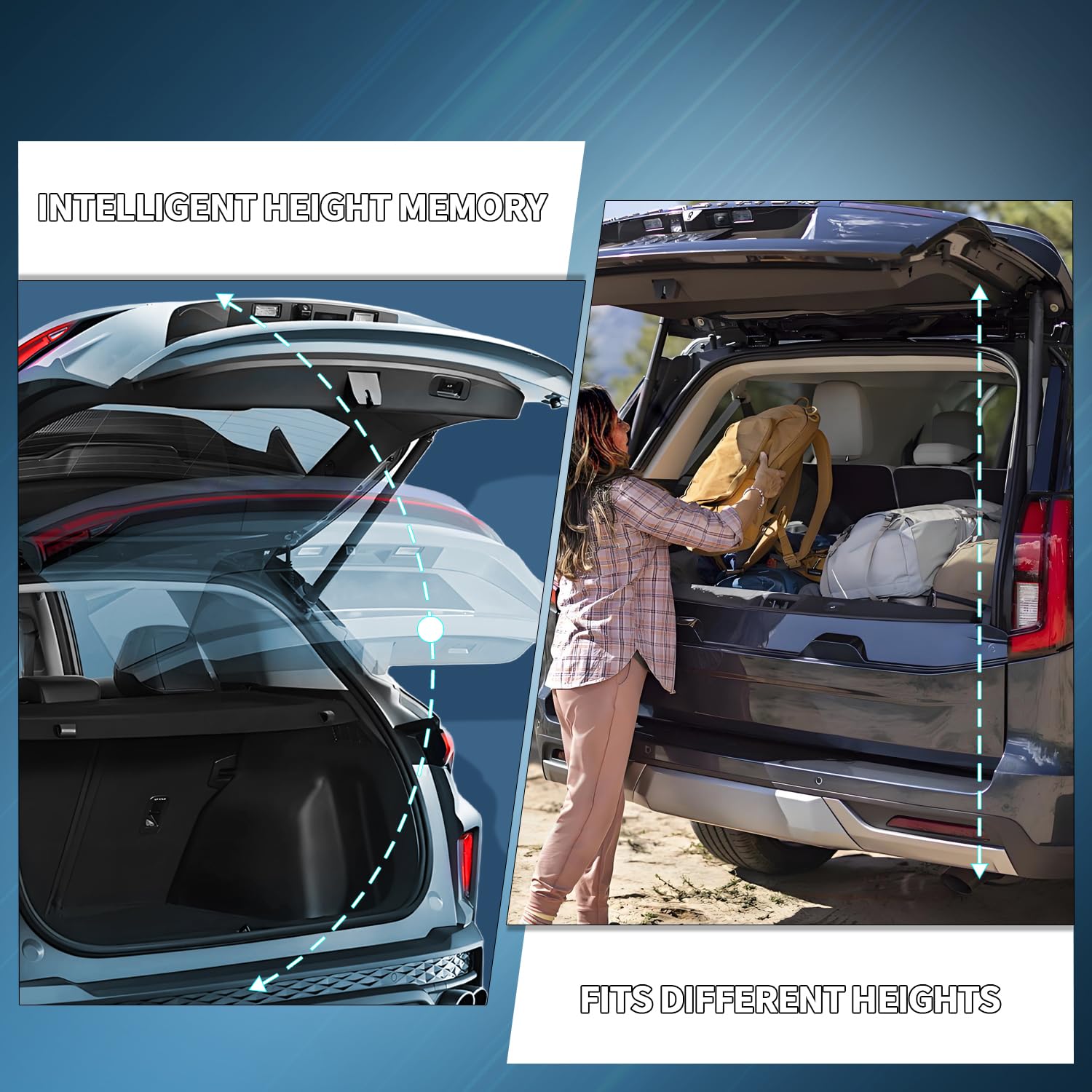 Para elektrycznych rozpórek do klapy podnoszenia do Seat Ateca 2018-2026 Seat Ateca 2016-2026 Skoda Karoq 2017-2026 numer zastępczy 575827852C