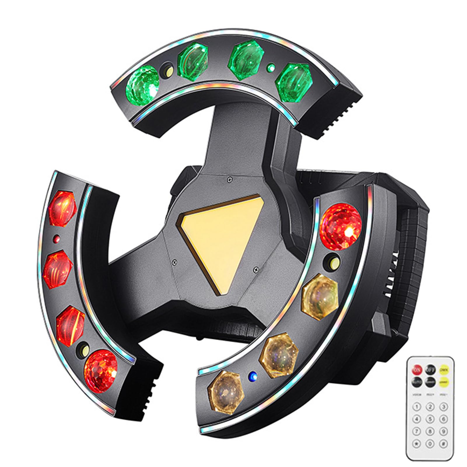 25-kanałowe światło Moving Head Rgbw, Efektowe światło Stroboskopowe Led 120w Z 20 Błyskami/sekundę, Oświetlenie Sceniczne Dmx512 I Aktywacja Dźwiękiem Z Pilotem, Do Imprez Disco Wesel Ktv