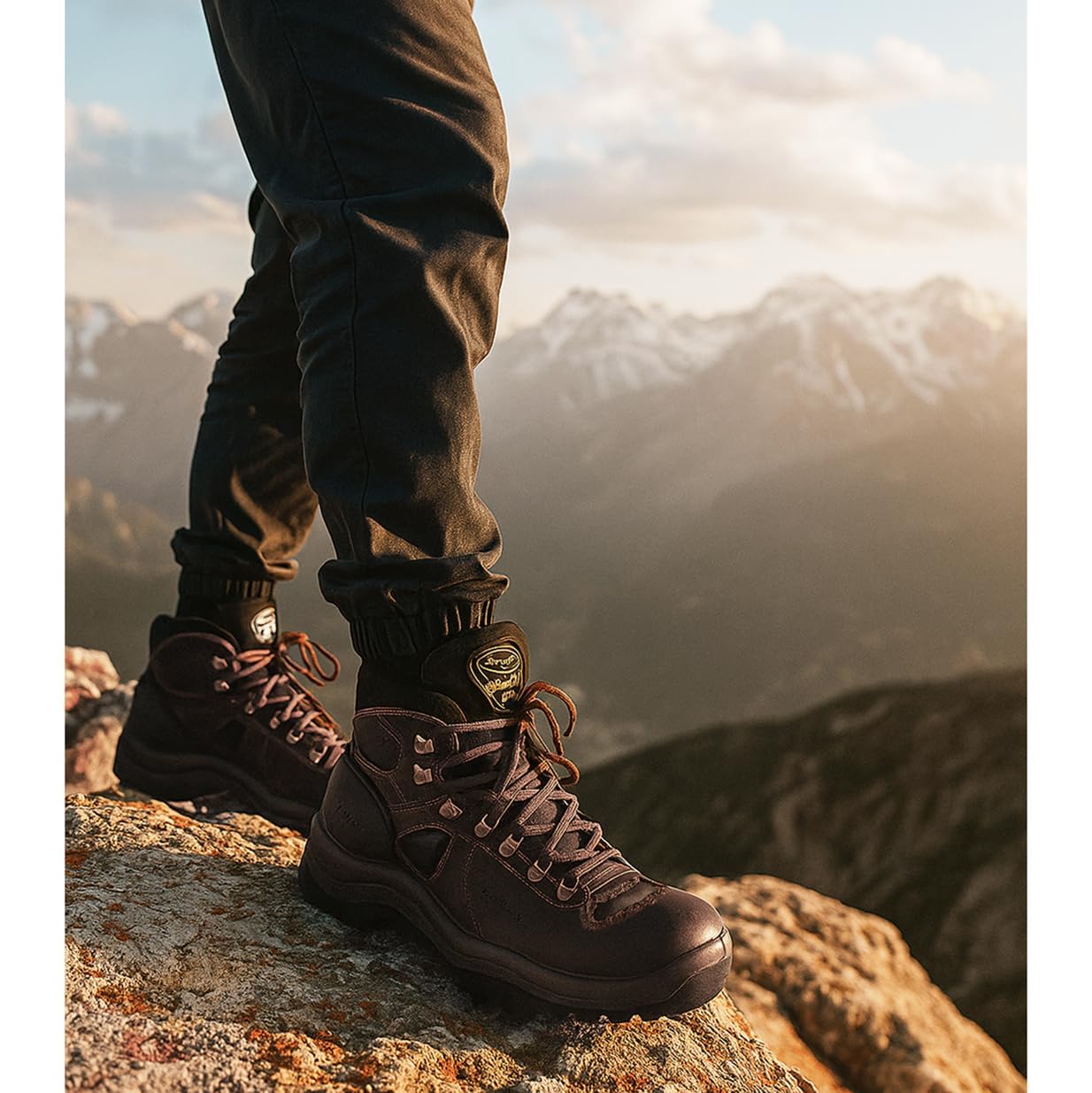 Grisport scarponcini trekking uomo ALPINE HIKE impermeabili membrana GRITEX scarponi trekking fondo antiscivolo