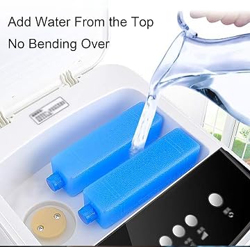 Silent Air Conditioner without Pipe, Split Air Conditioner with Wide Angle, Blows Cold Air, with Double Water Tank