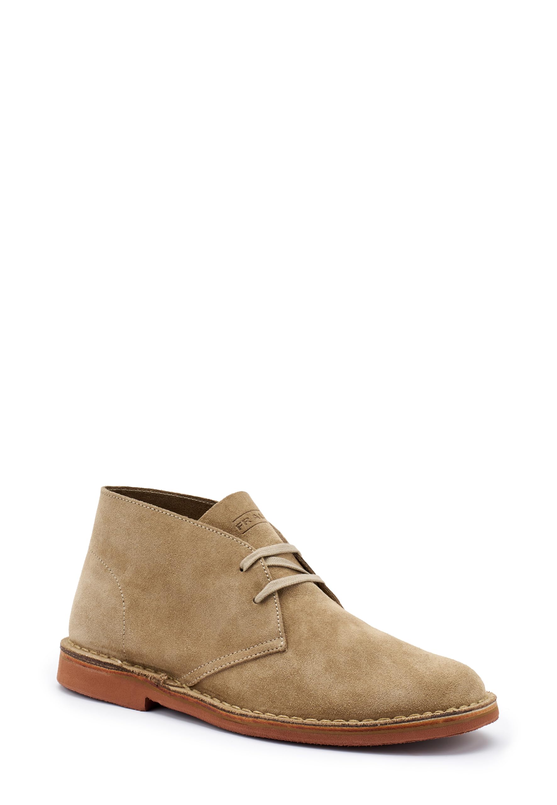 Frau - Desert Boot in Suede con Suola Eva, Beige, 39