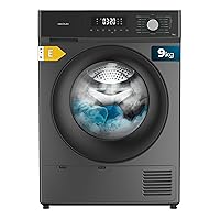 Cecotec Asciugatrice 9 Kg Pompa di Calore Bolero Dresscode Dry 9330 Steel. Classe A++