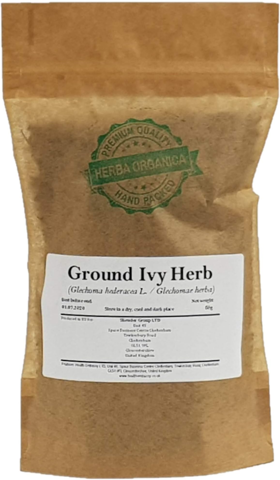 Herba OrganicaTerrestrial Ivy /Glechoma Hederacea L/Ground Ivy # # Gléchome Earth Ivy, Rondelotte, Rondette (50g)