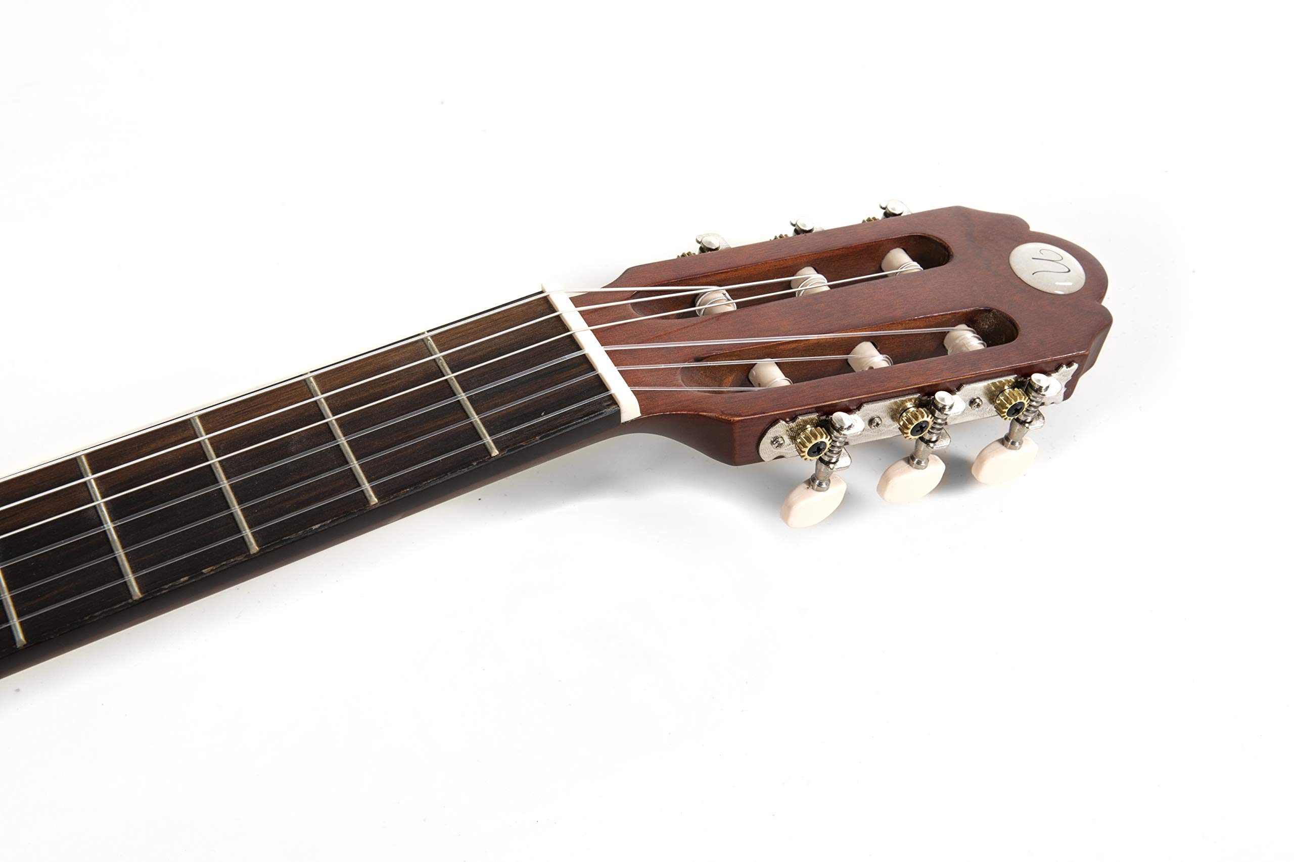 guitarra de concierto eléctrica, guitarra clásica eléctrica special poppy honey - natural