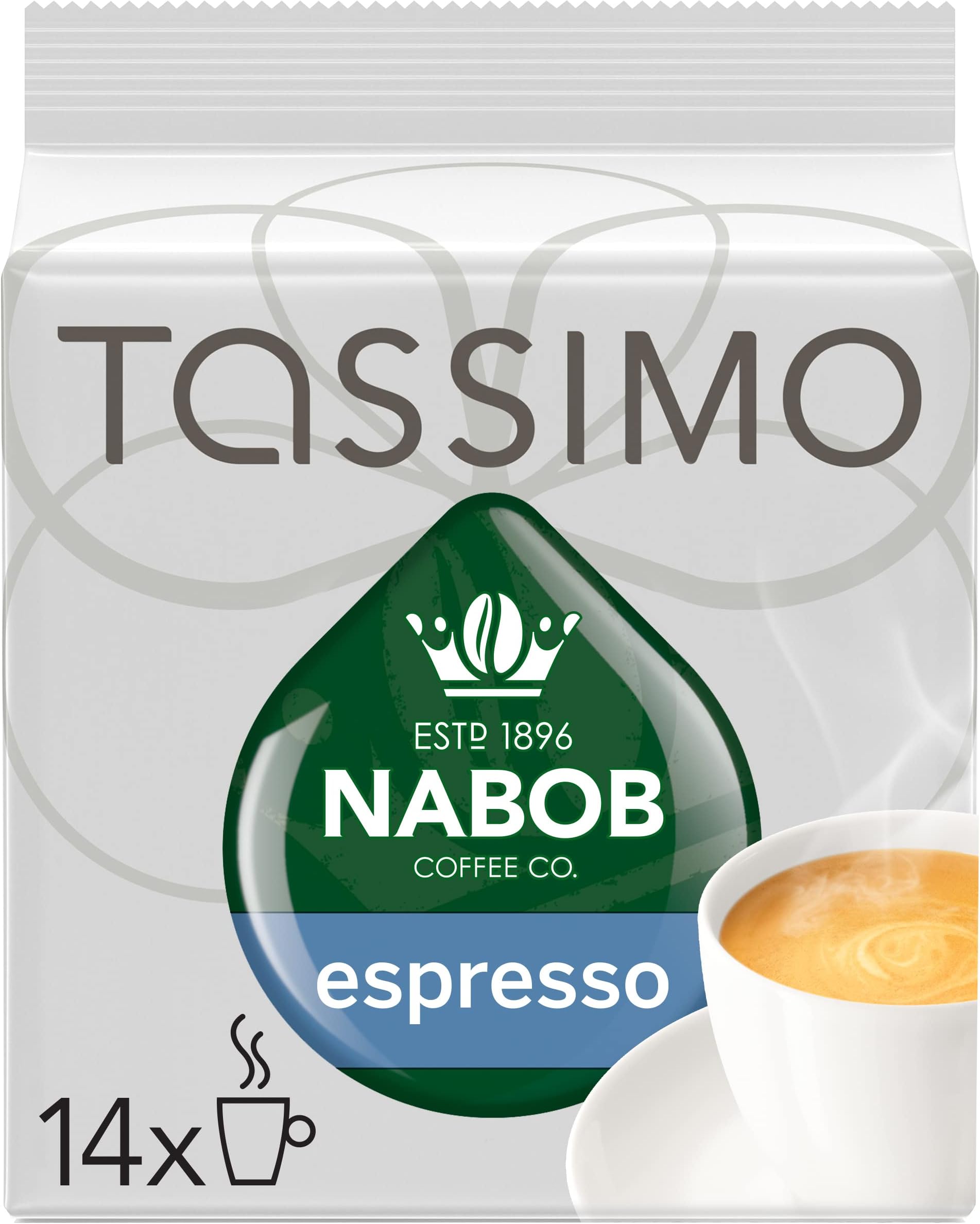 Tassimo Nabob Espresso Coffee - 14 T-discs for Tassimo Coffeemakers - Made in Canada