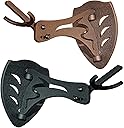 Skull Hooker Little Hooker Trophy Mount - Perfect Kit for Hanging and Mounting Hogs, Aoudad, Alligator, Black Bear Skulls for Display - Available in Graphite Black and Robust Brown