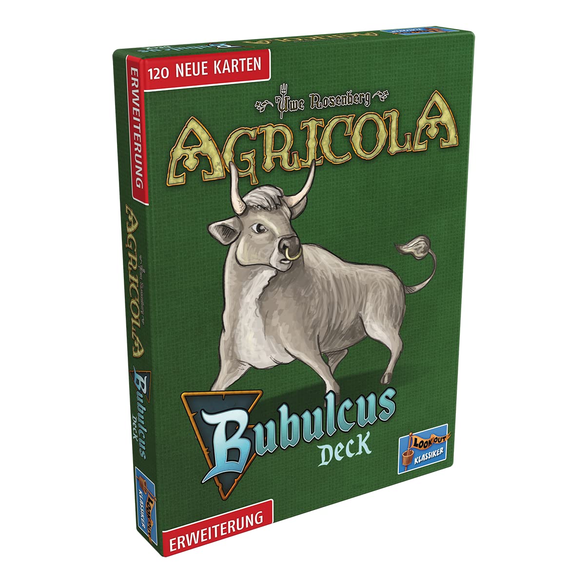 Lookout, Agricola – Bubulcus Deck, Erweiterung, Kennerspiel, Brettspiel, 1-4 Spieler, Ab 12+ Jahren, 90+ Minuten, Deutsch