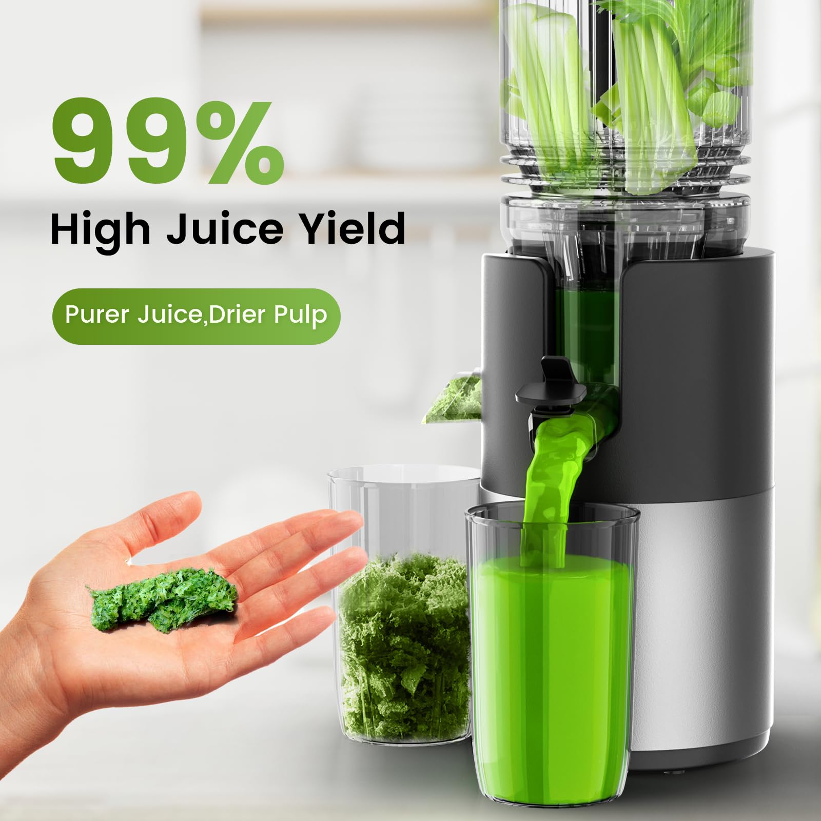 Cold Press Juicer Machines - Product Features