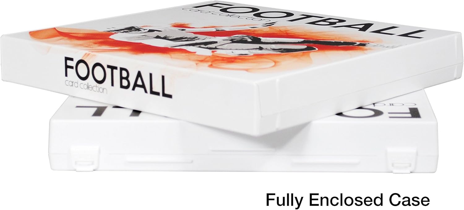 UniKeep Football Themed Trading Card Binder with 20 Trading Card Pages - Additional Pages Can Be Added.