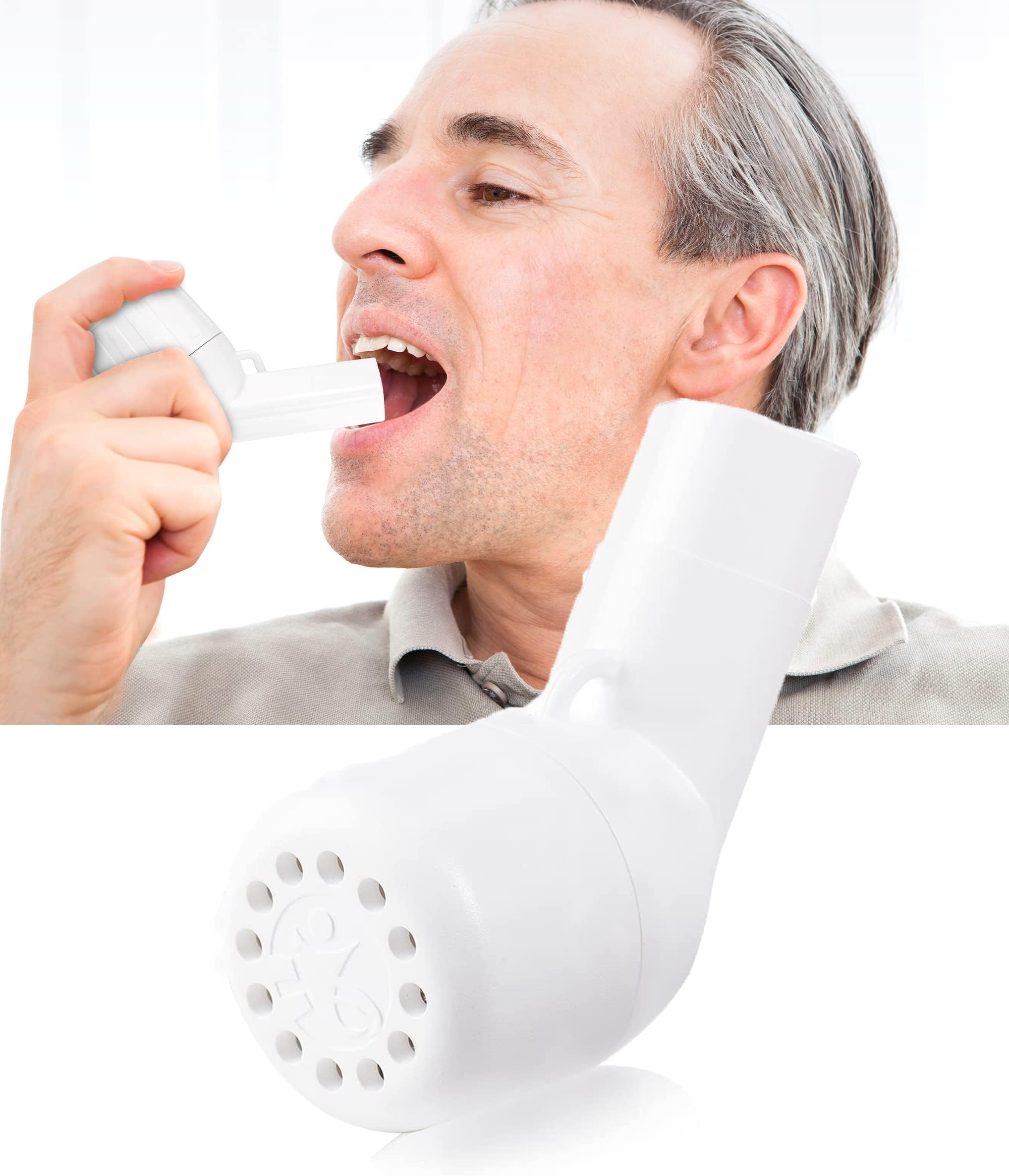 MAKINGTEC Natural Lung Expansion, Mucus Removal Device, Handheld Breathing Trainers- OPEP Therapy, Helps Open Airways, Remove Mucus Effectively. Stronger Healthier Lungs and Airway