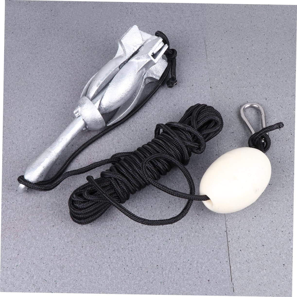 Ancla Plegable de Metal de 4 Garras para Kayak y Canoa