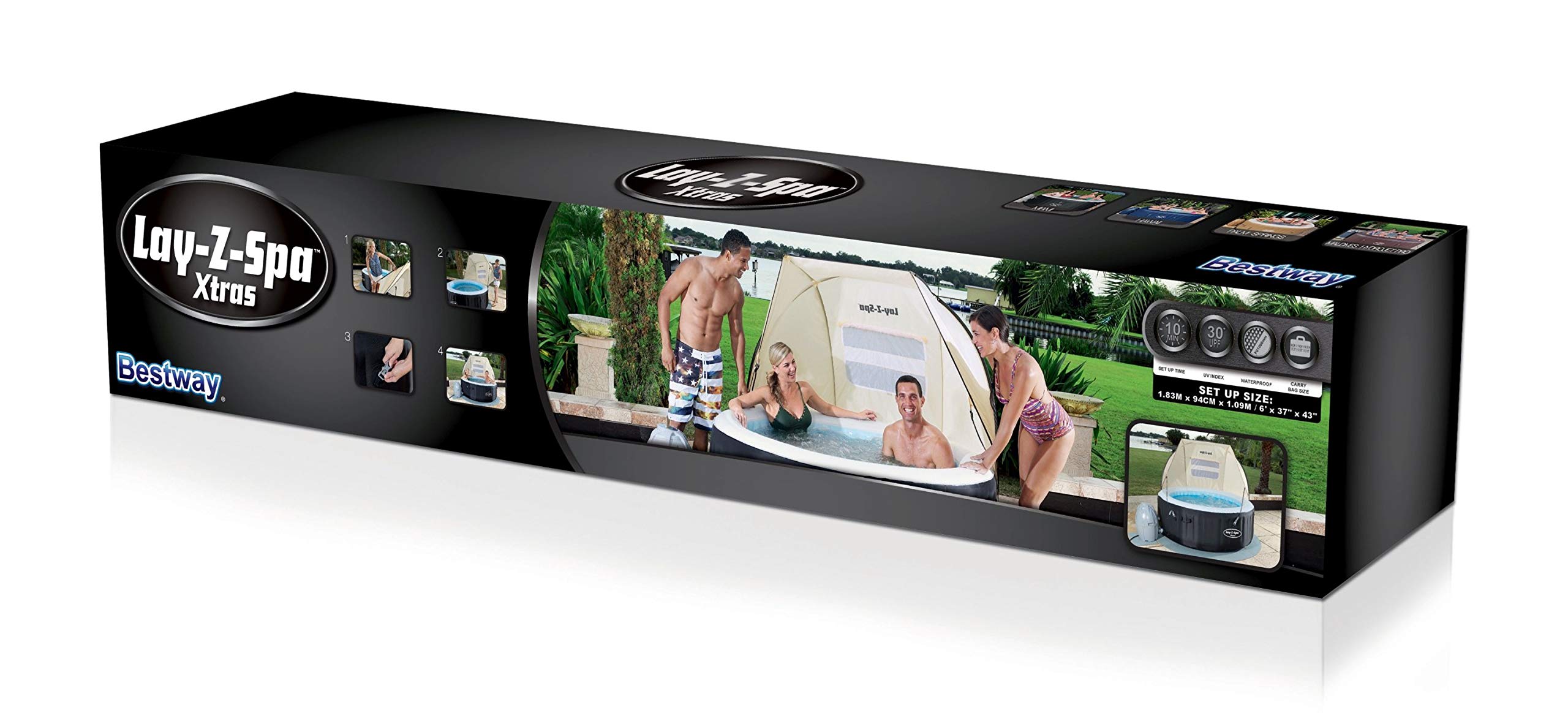 Bestway Lay-Z-Spa dach przeciwsłoneczny 183 x 94 x 109 cm