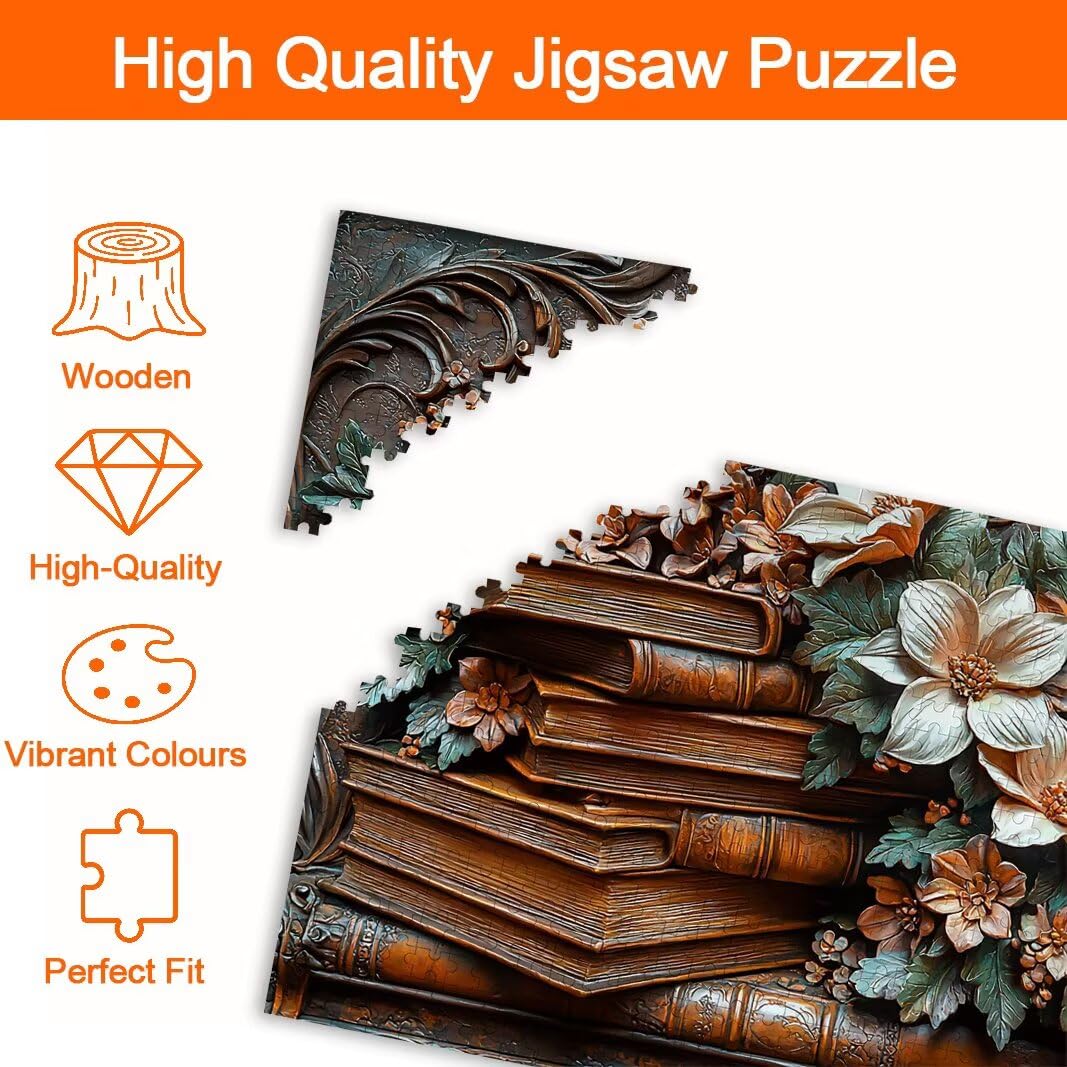 Puzzle Flor, Puzzle 5000 Piezas, Rompecabezas, Regalo Mujer, Decor -8332