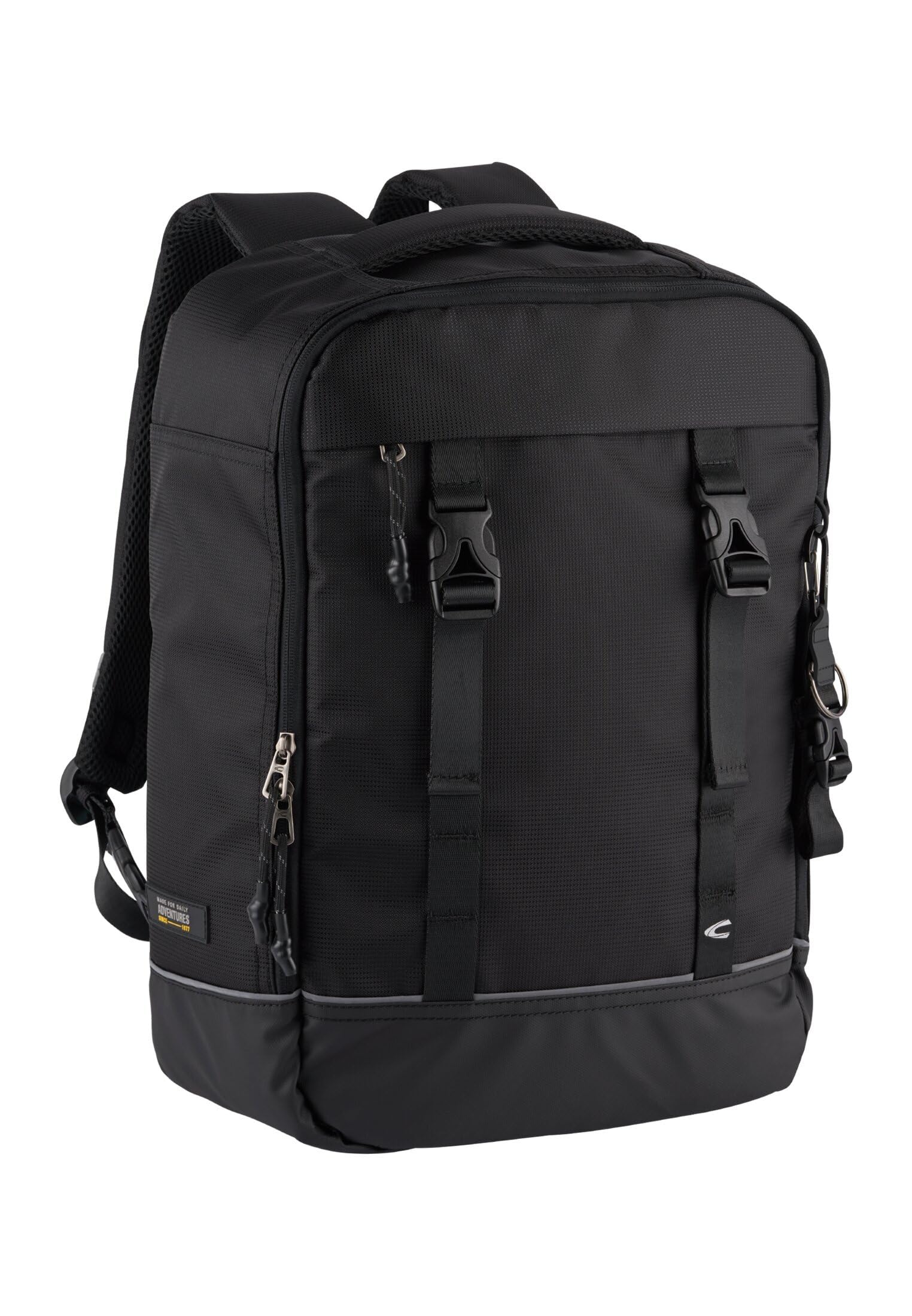 camel active Męski plecak Connect, czarny, czarny, l