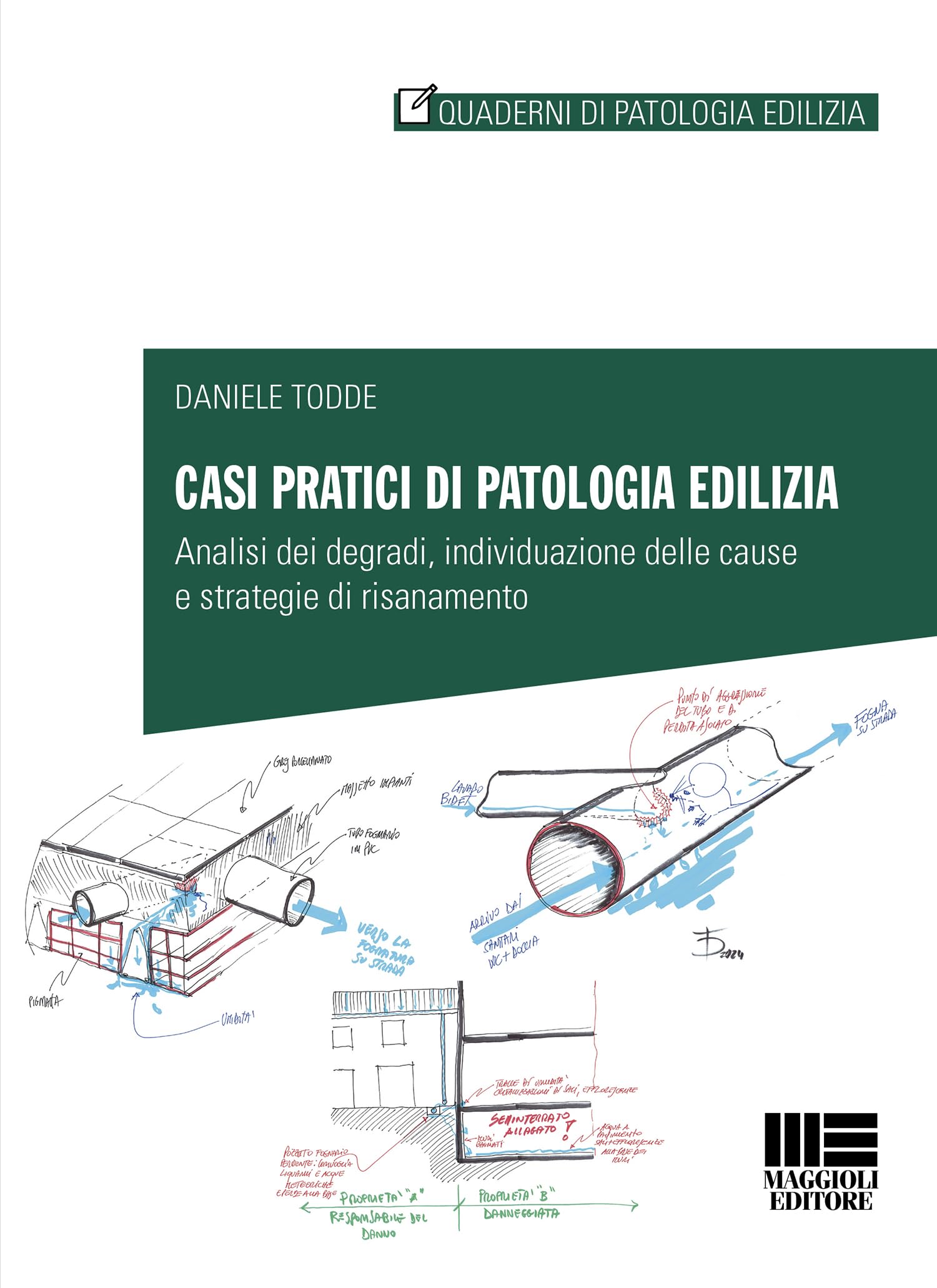 Casi pratici di patologia edilizia. Analisi dei degradi, individuazione delle cause e strategie di risanamento