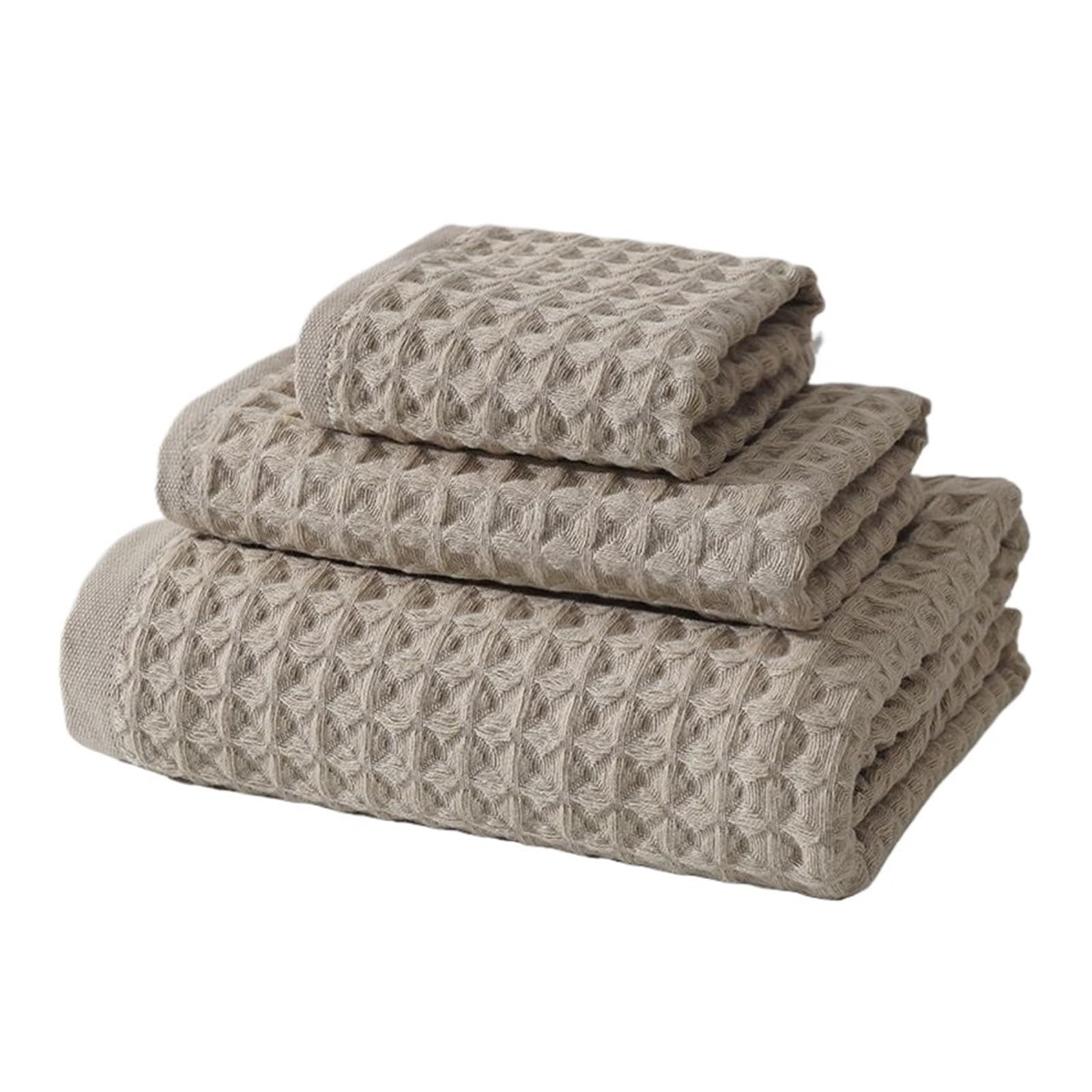 FGUJSUR Bath Towel Cotton Gauze Towel Adult Household Soft Absorbent Face Bath Hand(Gray)