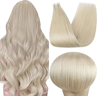Full ShineTape Hair Extensions Seamless Human Hair Extensions #60