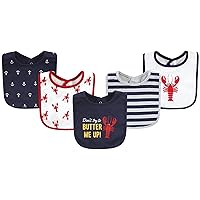 Vista 87 de Hudson - Babero unisex de algodón para bebé, baberos de algodón, talla única , Cactus rosa