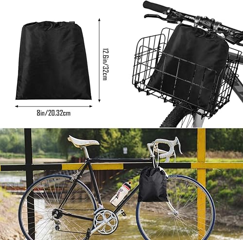 Miniatura 6 de Favoto Funda impermeable para bicicleta al aire libre  Funda de bicicleta a prueba de lluvia UV a prueba de nieve con agujero de bloqueo antirrobo,