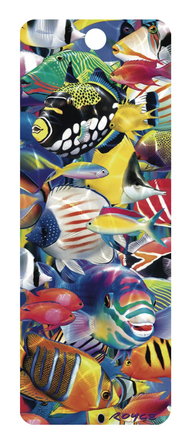 3D Tropical Fish "Fish Jam" Royce Bookmark - by Artgame