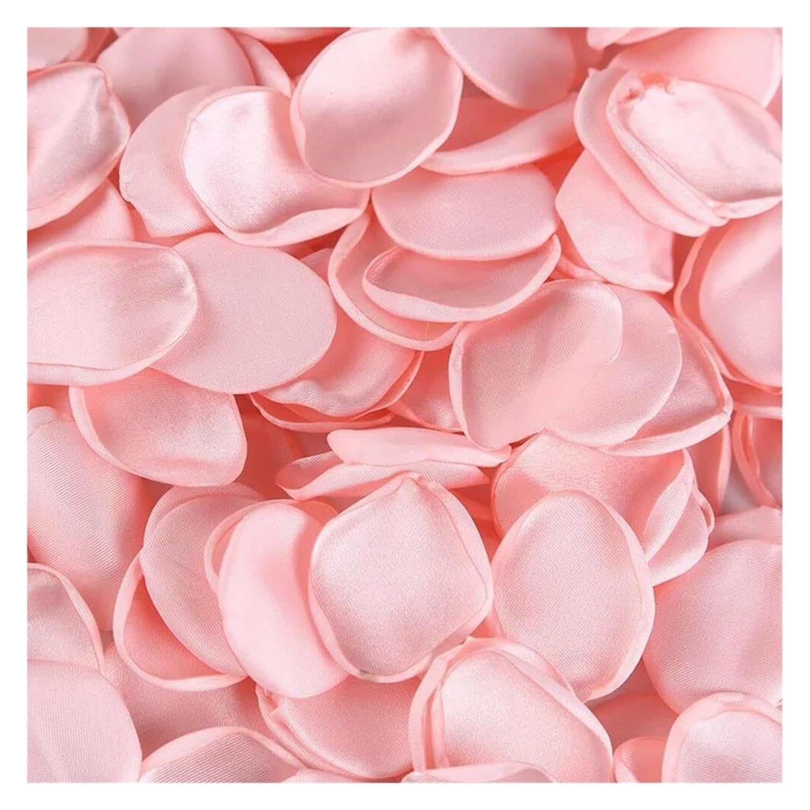 CYJAZNHH Artificial Silk Rose Petals Multicolor 5cm X 5cm 100-300 Pcs(Roze,100pcs)