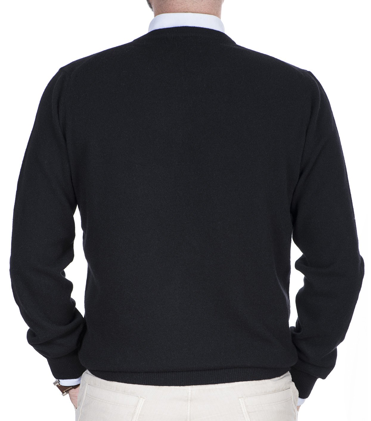 Maglione Uomo Girocollo 100% Puro Cashmere - Morbidissimo e Caldo, vestibilità Regolare, Perfetto per Ogni Stagione