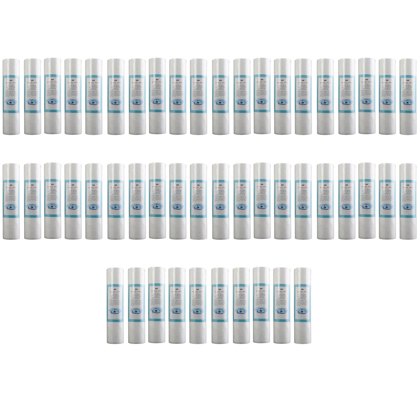 Cartouches de 2,5 x 10 pouces à sédiments 5 microns pour stopper la rouille et le sable du réseau