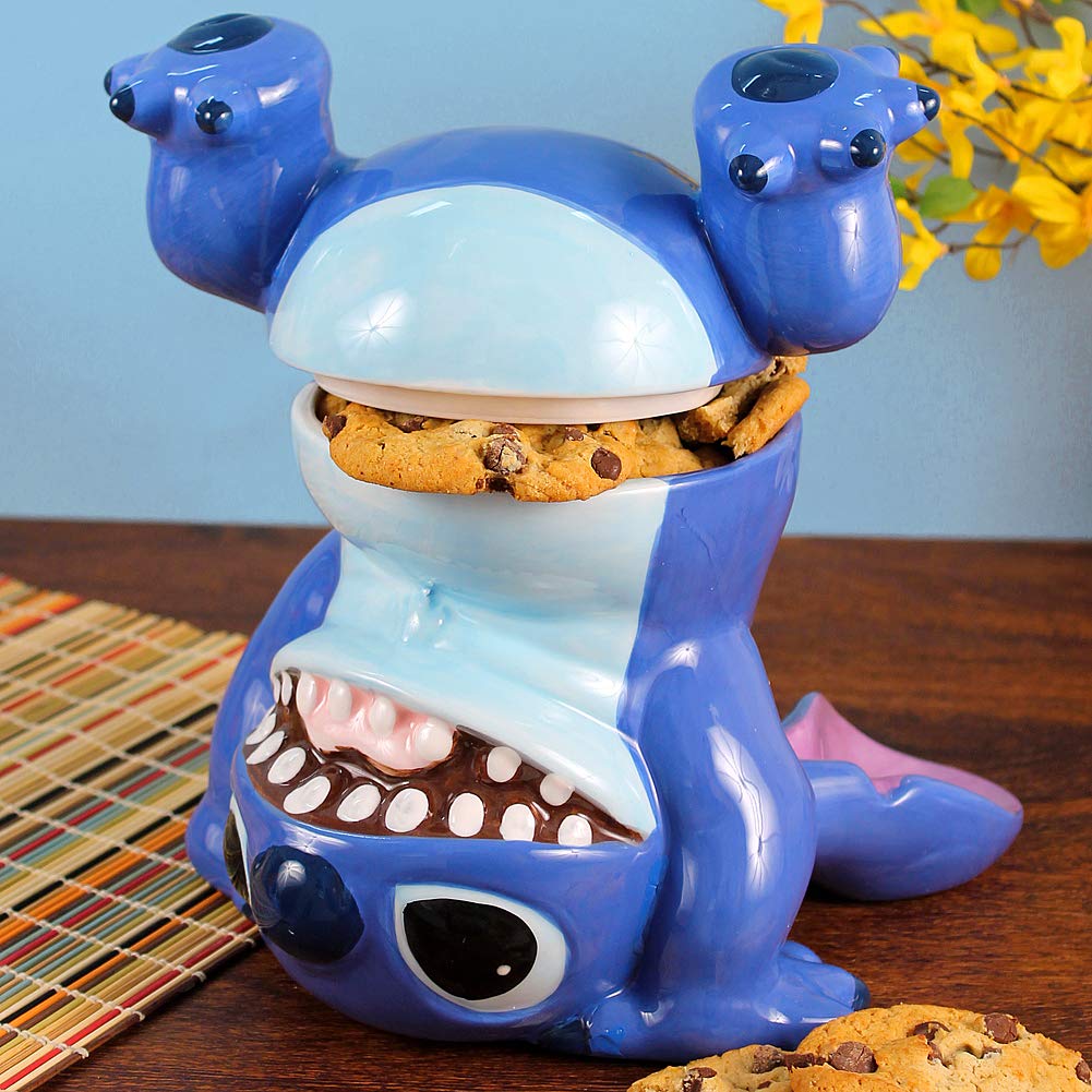 Amazon.com: Disney Stitch Handstand Cookie Jar: Home & Kitchen