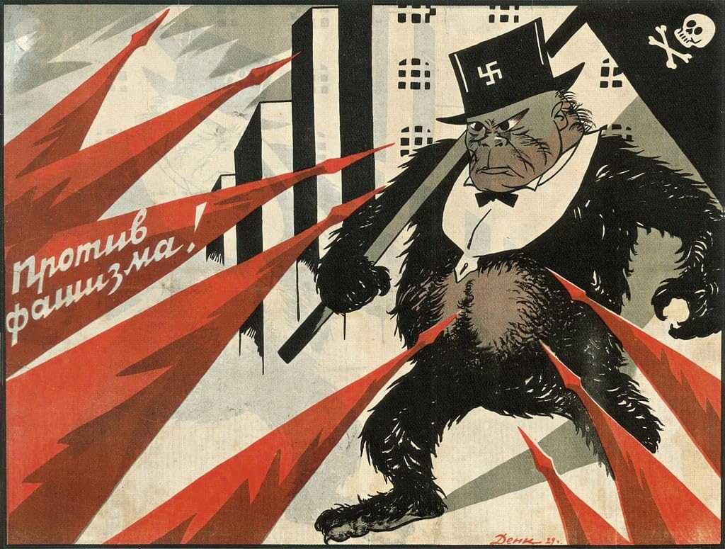 Carteles Impresiones Abajo el fascismo de Deni para Decoración Pared 5