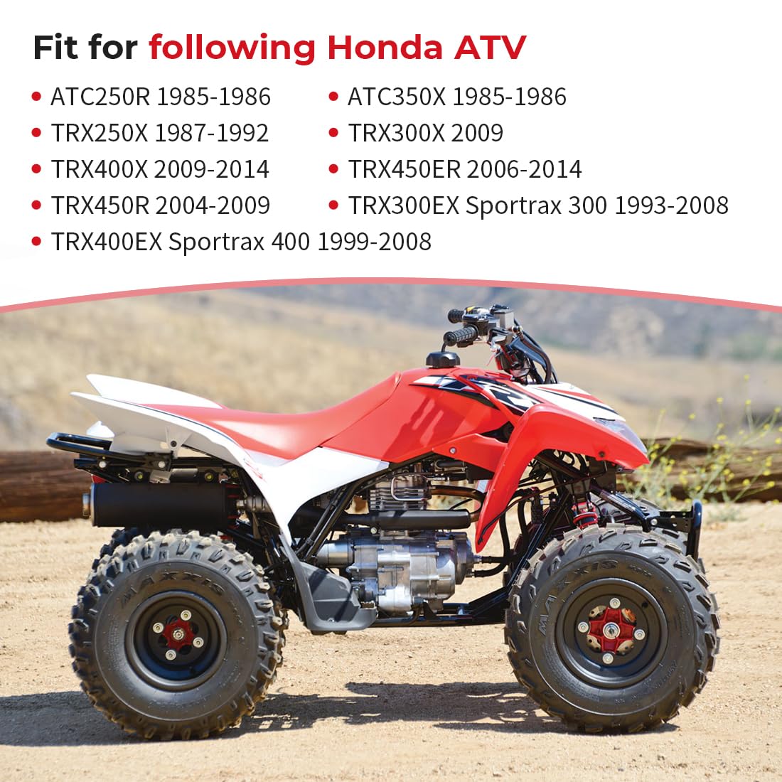 Nakrętka zabezpieczająca oś do Honda TRX300EX TRX400EX TRX250X TRX300X TRX400X TRX450R TRX450ER ATC250R ATC350X Sportrax