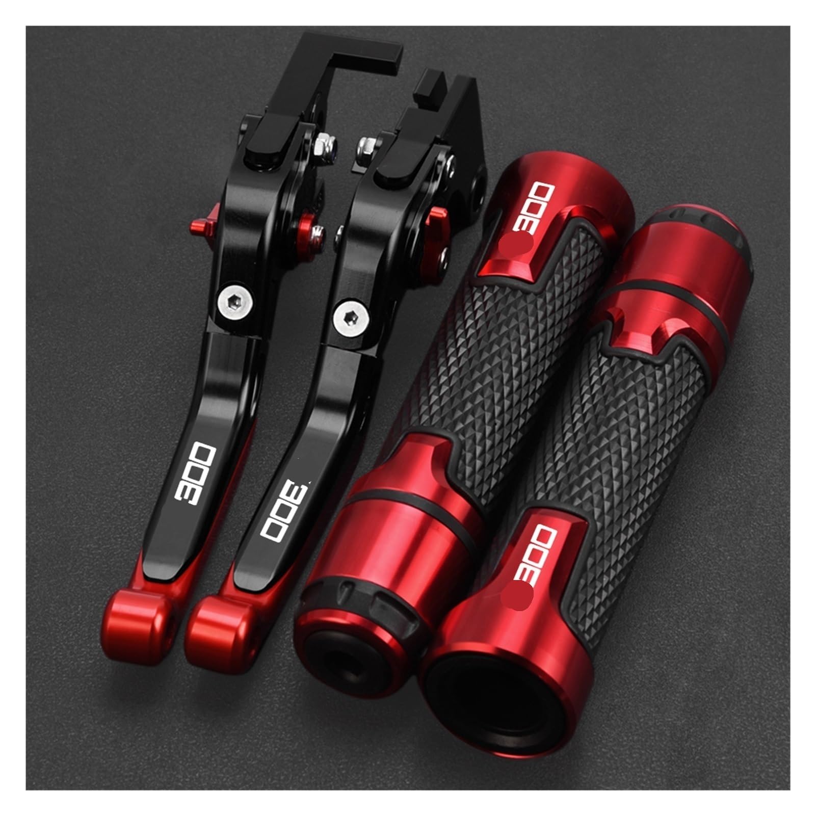 Lsdsaaza 2 For Kawasaki For Ninja 300 R Z300 Z 008-019 018 017 016 Motorcycle Adjustable Brake Clutch Levers Handlebar Grips Motorcycle Brake Clutch Lever