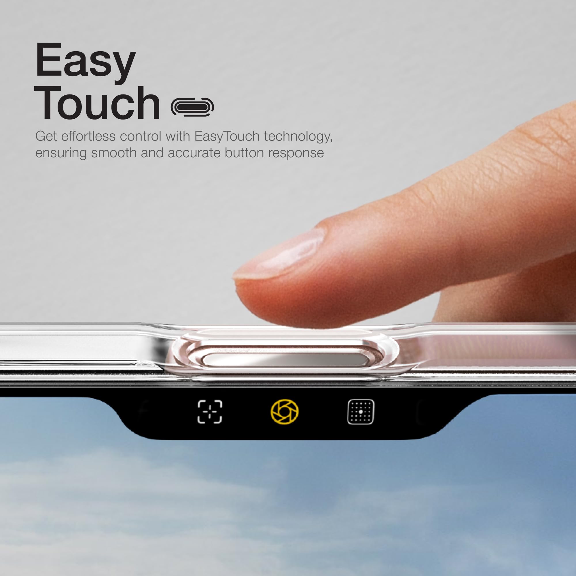 AMAZINGthing Custodia per 17 Pro Max [Titan Pro], compatibile con accessori, a prova di caduta, custodia magnetica per telefono, protezione di grado militare, anti ingiallimento, trasparente, nero