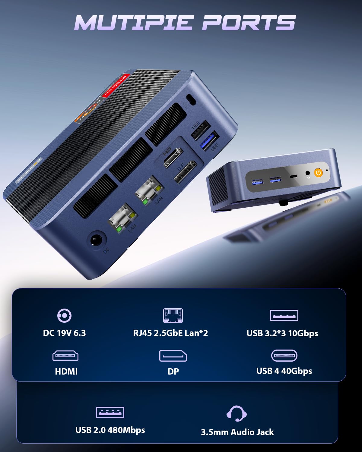 Amazon.co.jp: BOSGAMEミニPC AMD Ryzen 7640HS P3MIX mini pc 8C16T