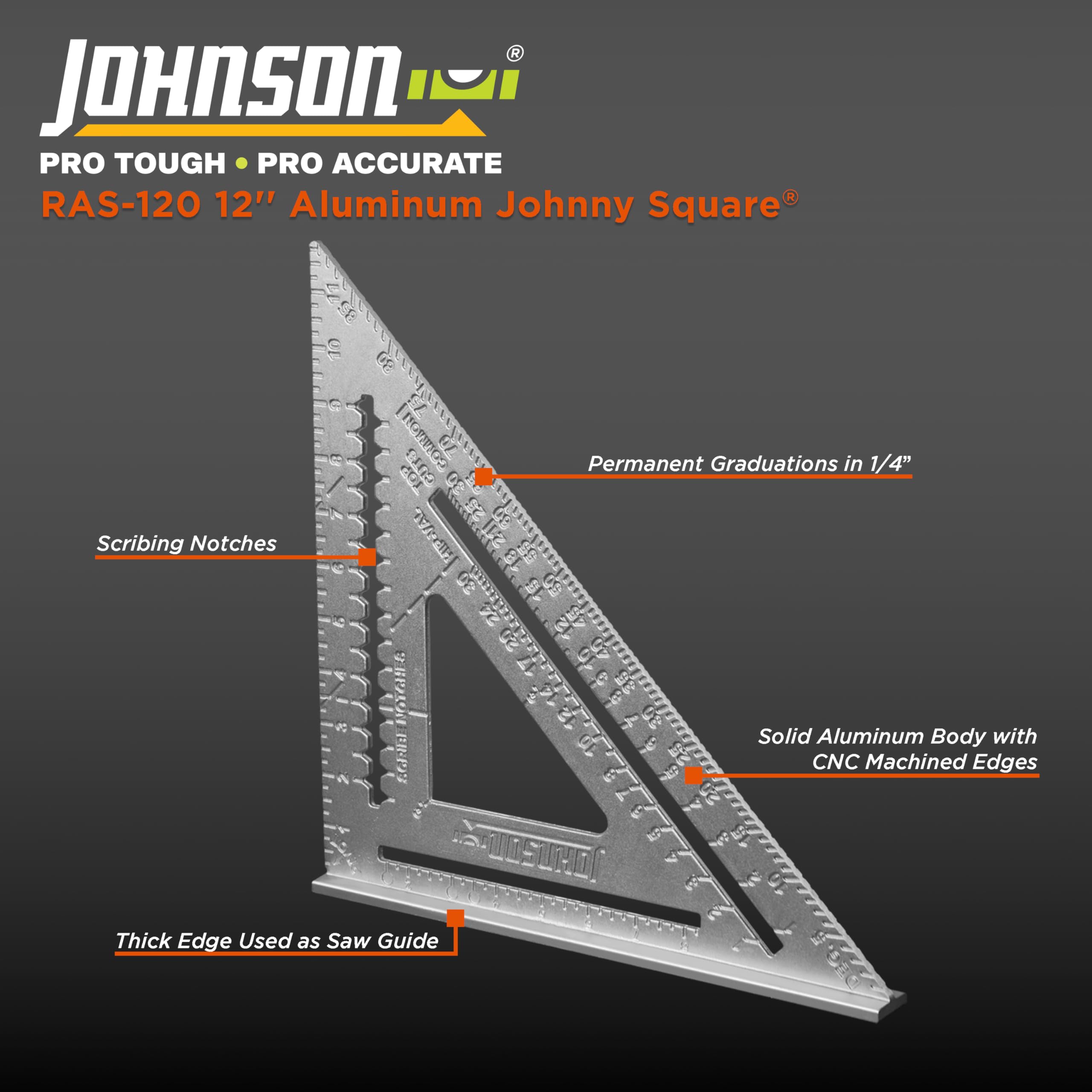 Johnson Level & Tool RAS-120 12